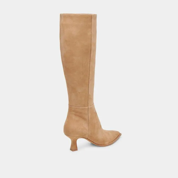 Boots and Booties Shop Dolce Vita Auggie Boots Camel Suede Women039s Camel Suede Kneehigh Boots Camel Suede
