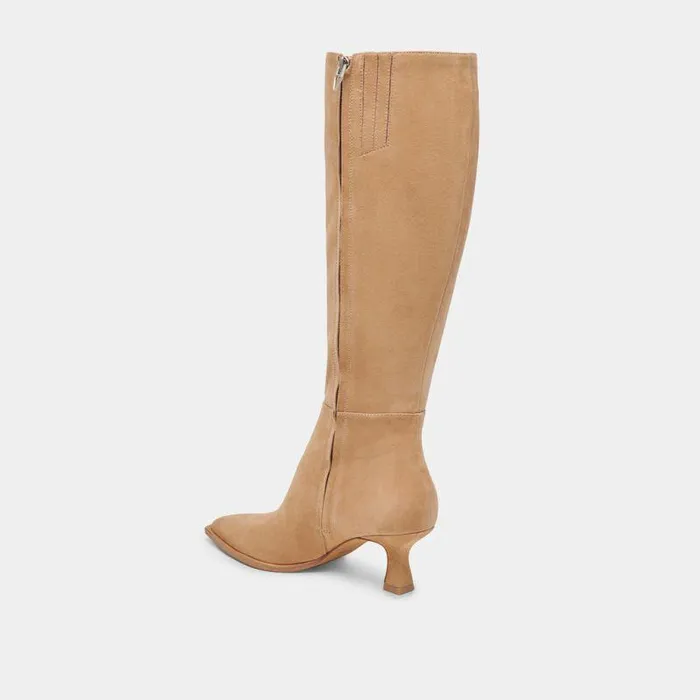 Boots and Booties Shop Dolce Vita Auggie Boots Camel Suede Women039s Camel Suede Kneehigh Boots Camel Suede