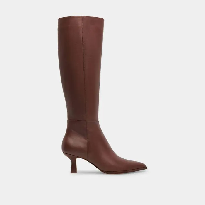 Boots and Booties Shop Dolce Vita Auggie Wide Calf Boots Chocolate Leather Chocolate Leather Boots and Booties Shop Dolce Vita Auggie Wide Calf Boots Chocolate Leather Chocolate Leather