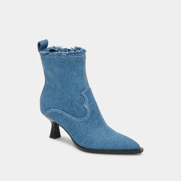 Boots and Booties Shop Dolce Vita Austin Boots Blue Denim Blue Denim