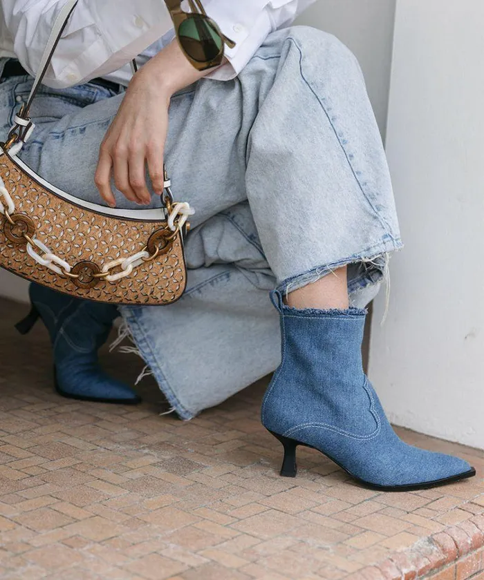 Boots and Booties Shop Dolce Vita Austin Boots Blue Denim Blue Denim