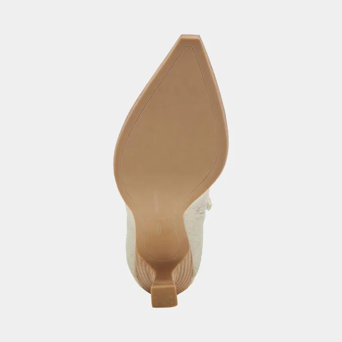 Boots and Booties Shop Dolce Vita Austin Boots Ivory Denim Ivory Denim