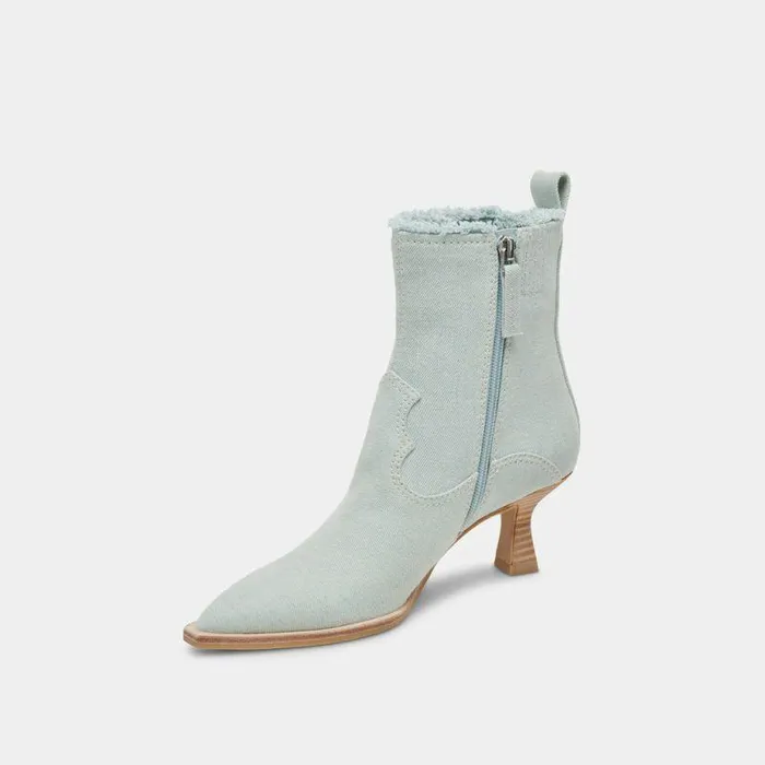 Boots and Booties Shop Dolce Vita Austin Boots Light Blue Denim Light Blue Denim