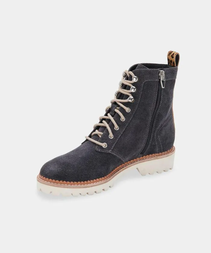 Boots and Booties Shop Dolce Vita Avena Boots Anthracite Suede Anthracite Suede
