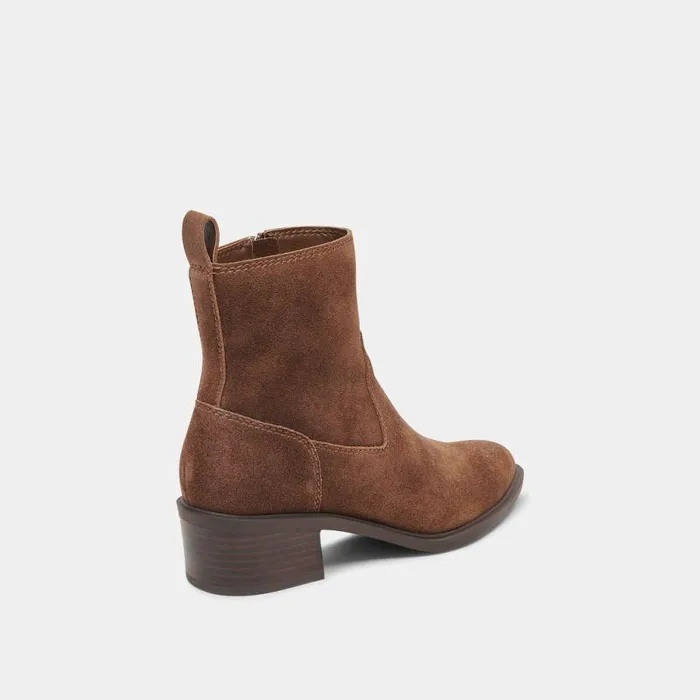Boots and Booties Shop Dolce Vita Bili H2o Booties Cocoa Suede Cocoa Suede