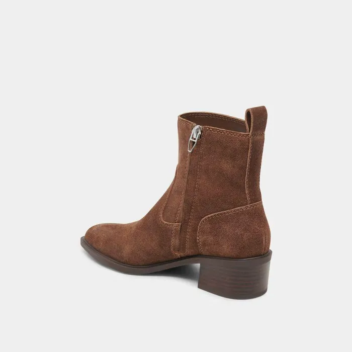 Boots and Booties Shop Dolce Vita Bili H2o Booties Cocoa Suede Cocoa Suede