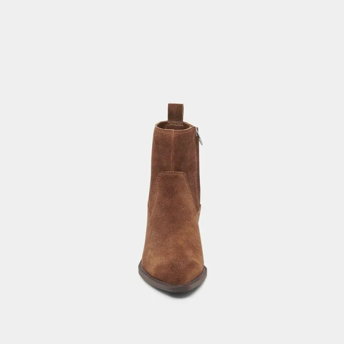 Boots and Booties Shop Dolce Vita Bili H2o Booties Cocoa Suede Cocoa Suede