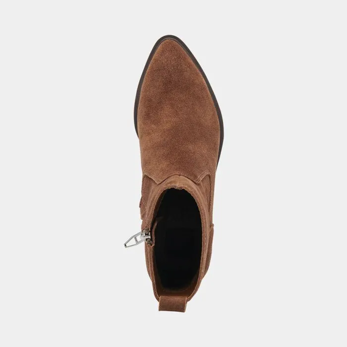 Boots and Booties Shop Dolce Vita Bili H2o Booties Cocoa Suede Cocoa Suede