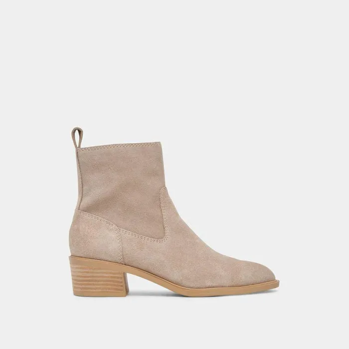 Boots and Booties Shop Dolce Vita Bili H2o Booties Taupe Suede Taupe Suede