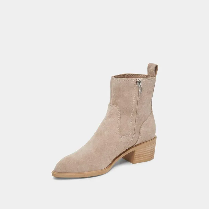 Boots and Booties Shop Dolce Vita Bili H2o Booties Taupe Suede Taupe Suede