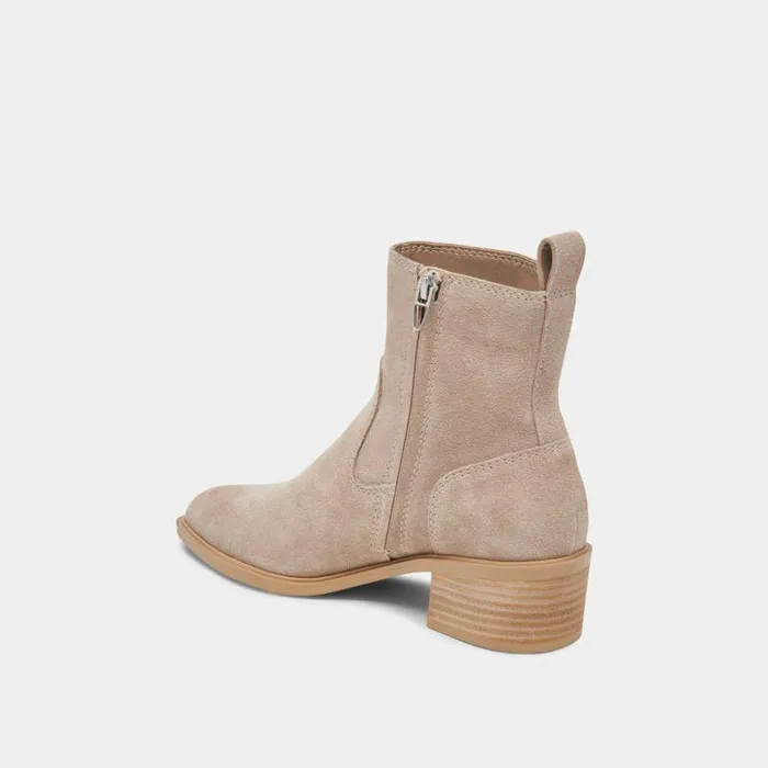 Boots and Booties Shop Dolce Vita Bili H2o Booties Taupe Suede Taupe Suede