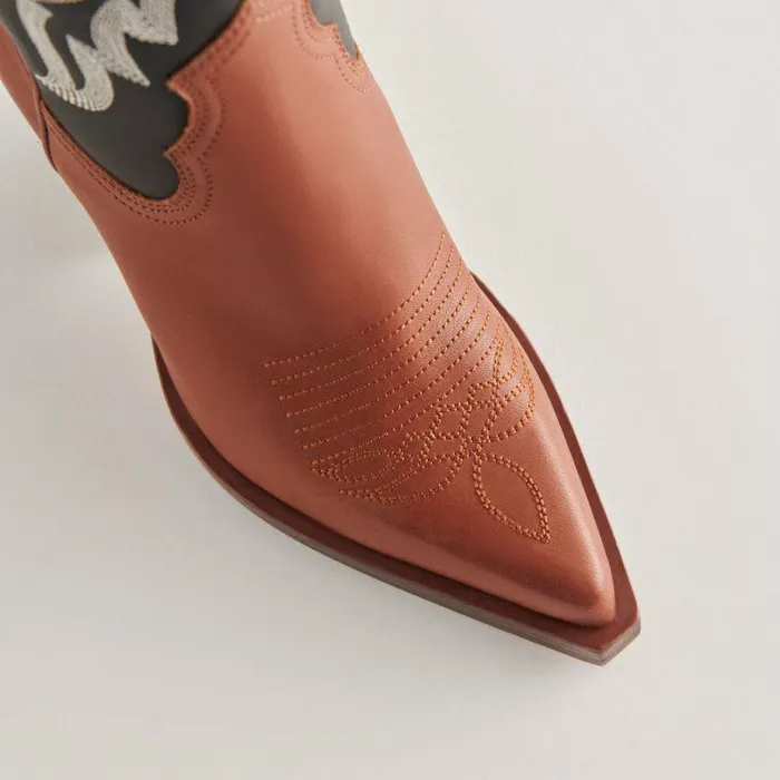 Boots and Booties Shop Dolce Vita Blanch Boots Brown Black Leather Brown Black Leather