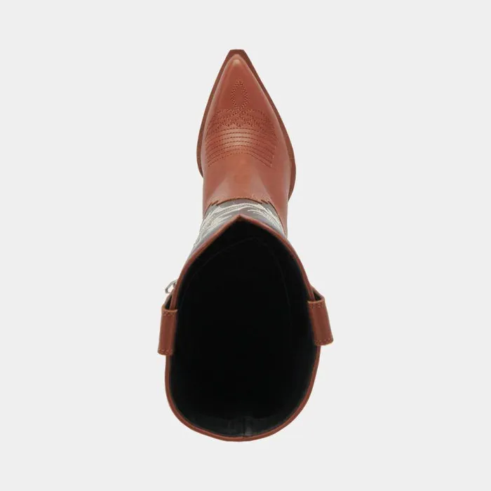 Boots and Booties Shop Dolce Vita Blanch Boots Brown Black Leather Brown Black Leather
