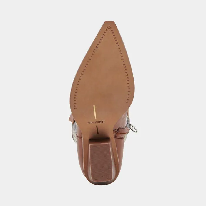 Boots and Booties Shop Dolce Vita Blanch Boots Brown Black Leather Brown Black Leather