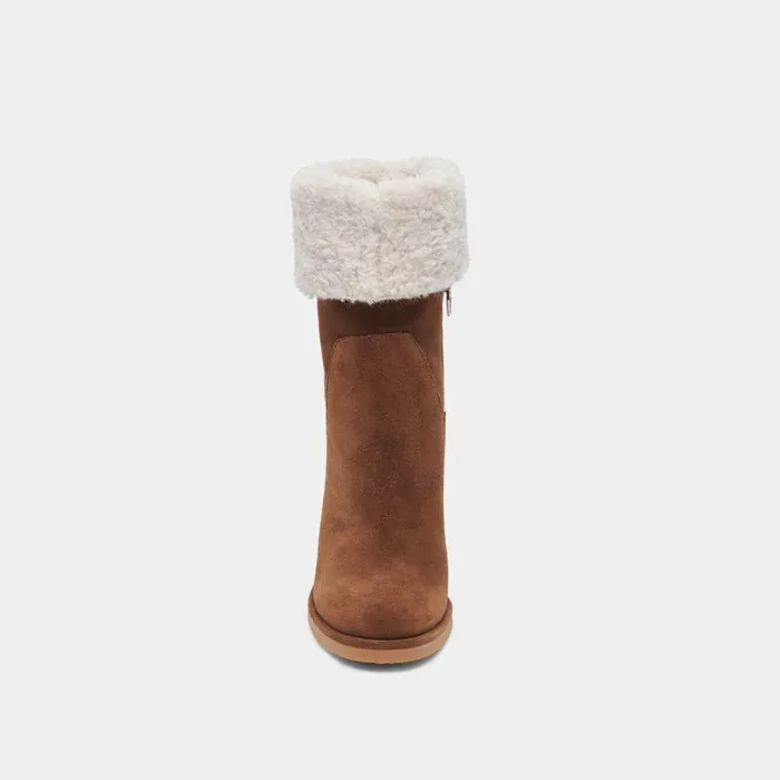 Boots and Booties Shop Dolce Vita Caddie Plush Boots Cocoa Suede Cocoa Suede