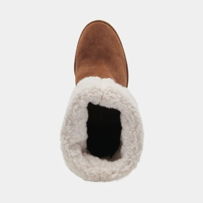 Boots and Booties Shop Dolce Vita Caddie Plush Boots Cocoa Suede Cocoa Suede
