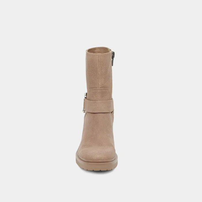 Boots and Booties Shop Dolce Vita Camros Boots Truffle Suede Women039s Truffle Suede Moto Boots Truffle Suede