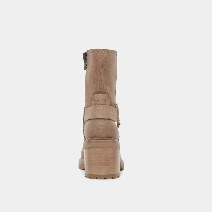 Boots and Booties Shop Dolce Vita Camros Boots Truffle Suede Women039s Truffle Suede Moto Boots Truffle Suede
