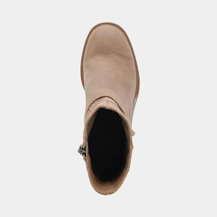 Boots and Booties Shop Dolce Vita Camros Boots Truffle Suede Women039s Truffle Suede Moto Boots Truffle Suede
