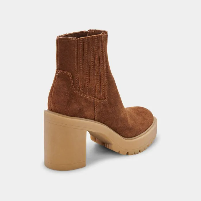 Boots and Booties Shop Dolce Vita Caster H2o Booties Camel Suede Camel Suede