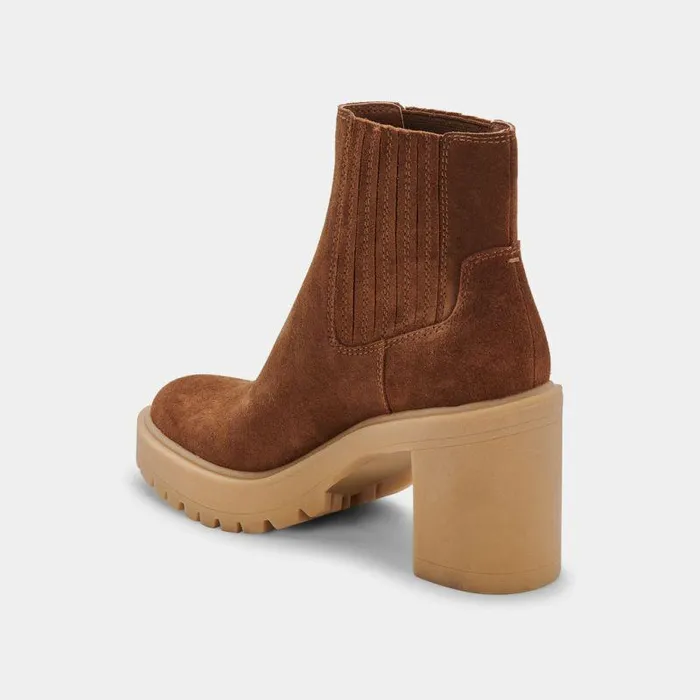 Boots and Booties Shop Dolce Vita Caster H2o Booties Camel Suede Camel Suede