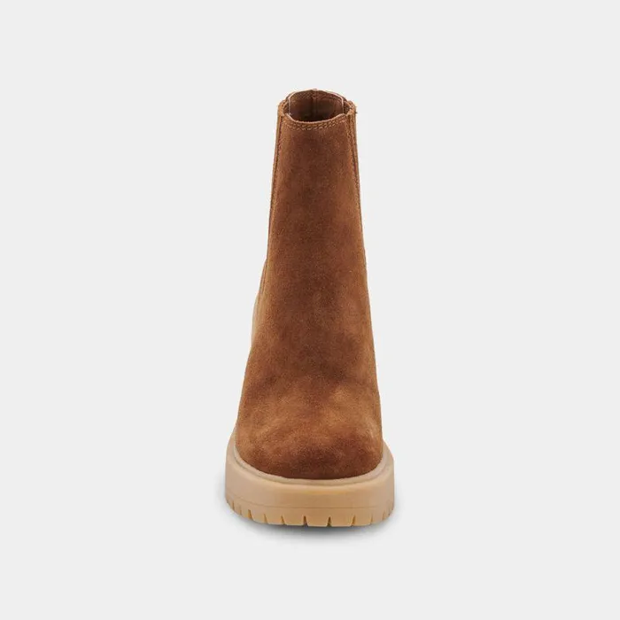 Boots and Booties Shop Dolce Vita Caster H2o Booties Camel Suede Camel Suede