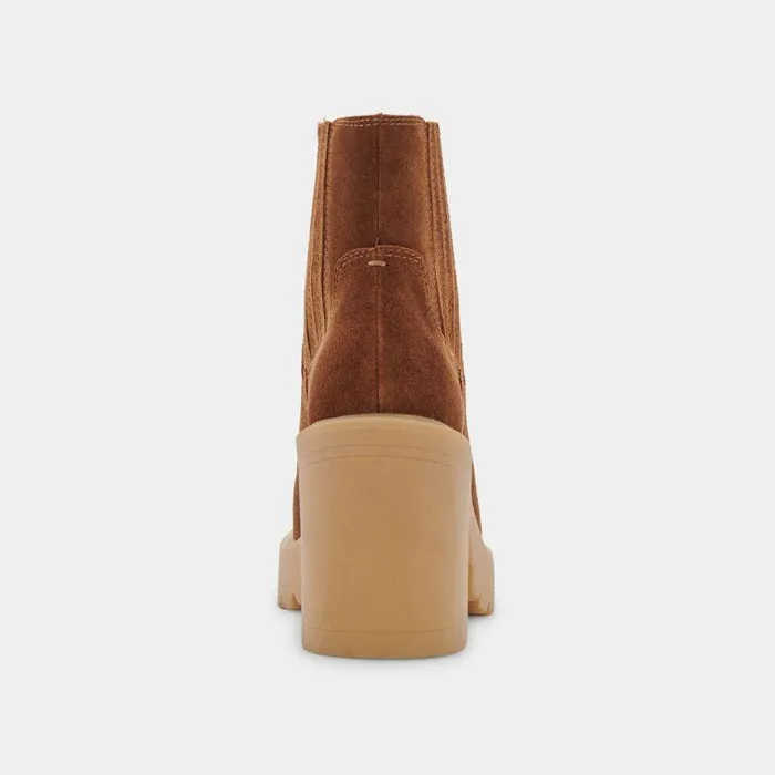 Boots and Booties Shop Dolce Vita Caster H2o Booties Camel Suede Camel Suede