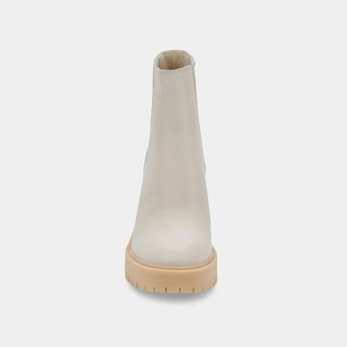 Boots and Booties Shop Dolce Vita Caster H2o Booties Ivory Leather Ivory Leather