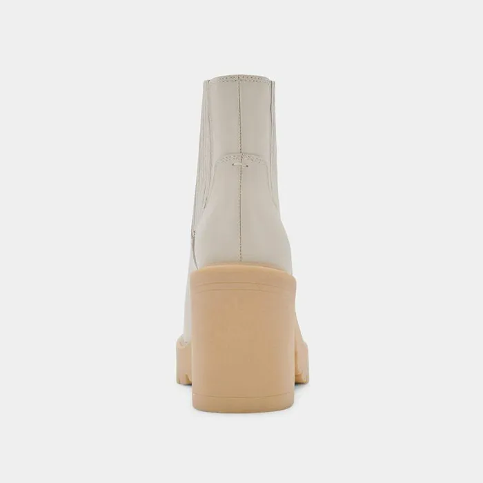 Boots and Booties Shop Dolce Vita Caster H2o Booties Ivory Leather Ivory Leather