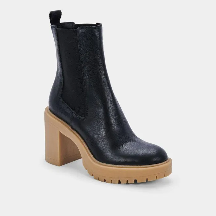 Boots and Booties Shop Dolce Vita Coen H2o Boots Black Leather Black Leather H2o