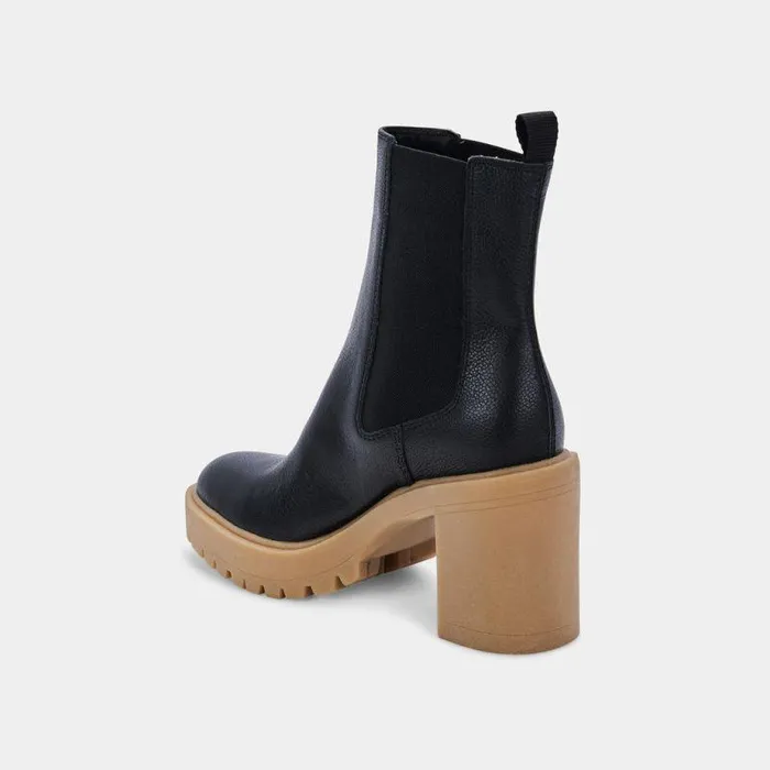 Boots and Booties Shop Dolce Vita Coen H2o Boots Black Leather Black Leather H2o