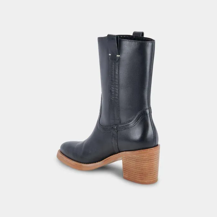 Boots and Booties Shop Dolce Vita Colete Boots Black Leather Black Leather