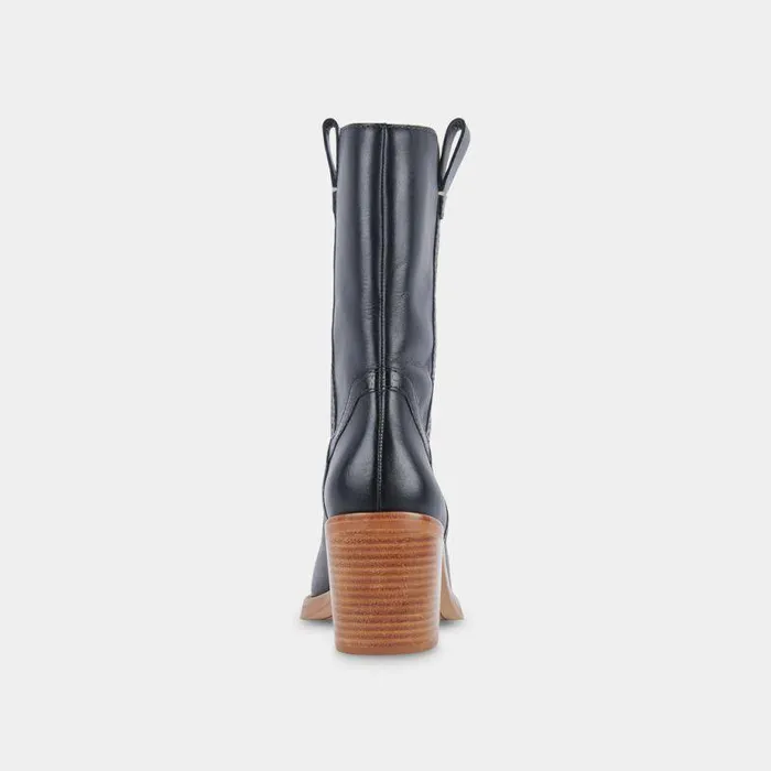 Boots and Booties Shop Dolce Vita Colete Boots Black Leather Black Leather