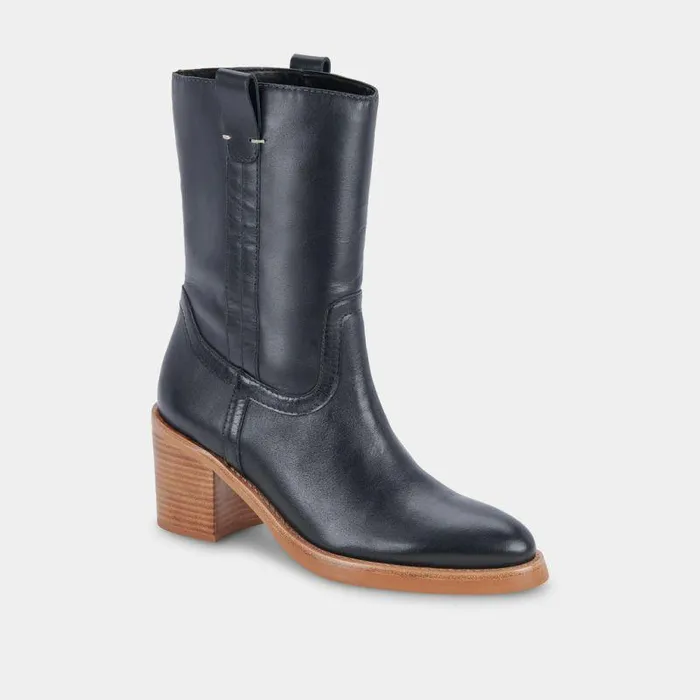 Boots and Booties Shop Dolce Vita Colete Boots Black Leather Black Leather