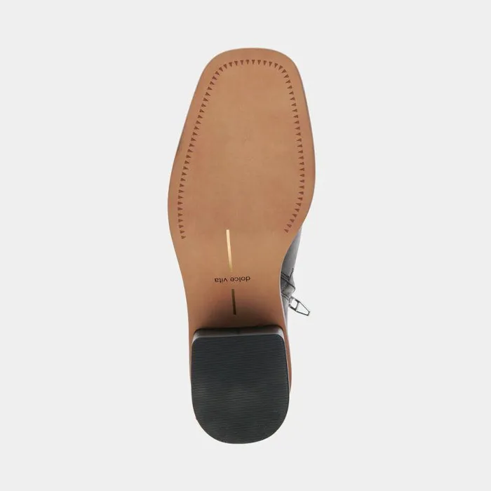 Boots and Booties Shop Dolce Vita Dapper Booties Black Leather Black Leather