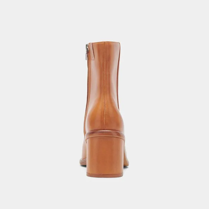 Boots and Booties Shop Dolce Vita Dapper Booties Tan Leather Tan Leather