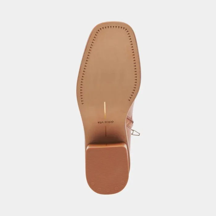 Boots and Booties Shop Dolce Vita Dapper Booties Tan Leather Tan Leather