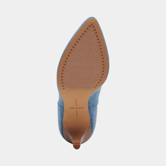 Boots and Booties Shop Dolce Vita Dee Booties Blue Denim Blue Denim