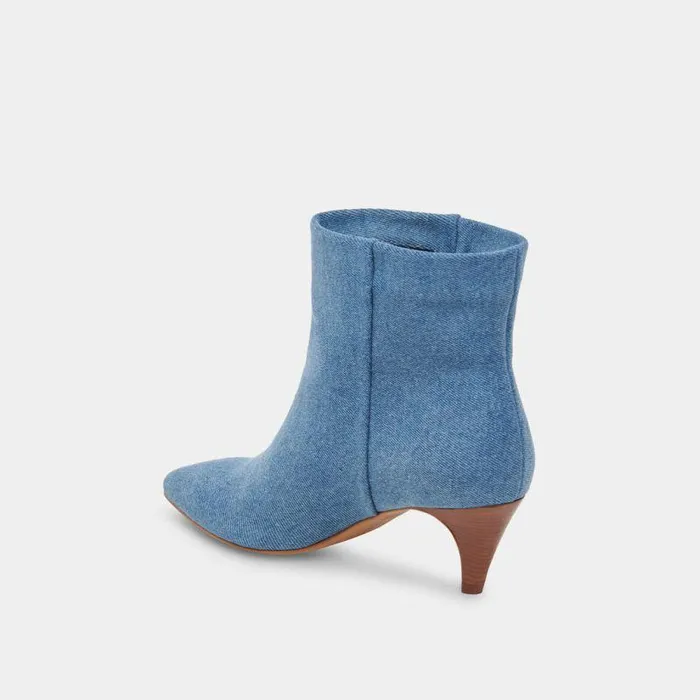 Boots and Booties Shop Dolce Vita Dee Booties Blue Denim Blue Denim