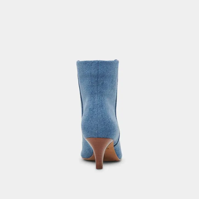 Boots and Booties Shop Dolce Vita Dee Booties Blue Denim Blue Denim