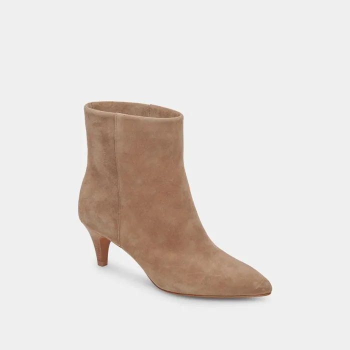 Boots and Booties Shop Dolce Vita Dee Booties Truffle Suede Women039s Truffle Suede Booties Truffle Suede