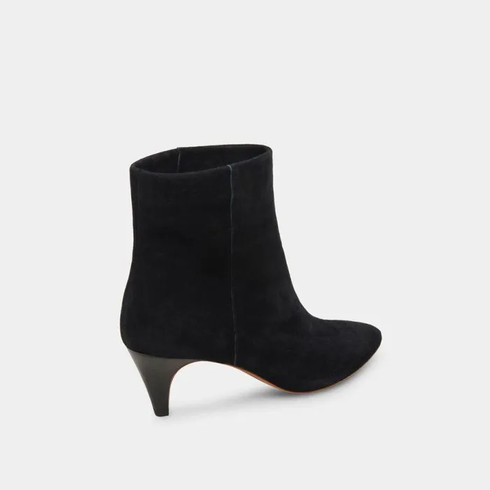 Boots and Booties Shop Dolce Vita Dee Wide Booties Nero Suede Women039s Booties With Kitten Heel Nero Suede