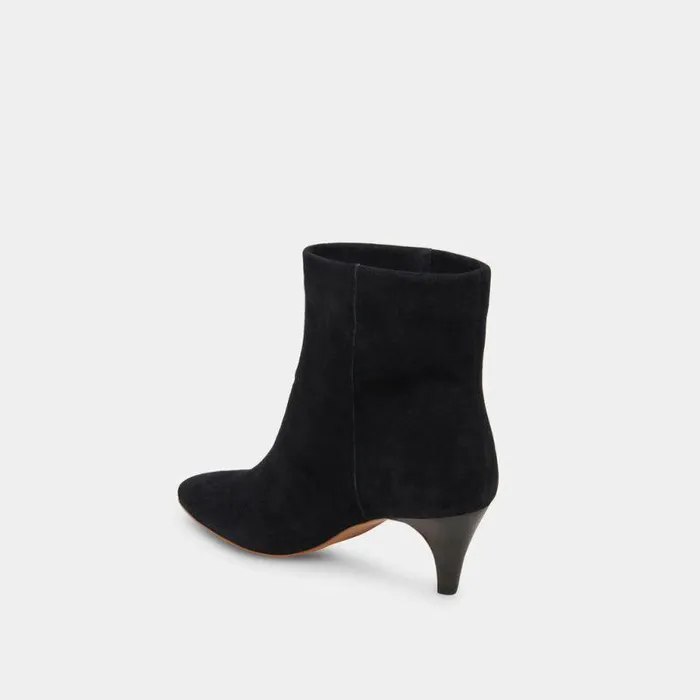 Boots and Booties Shop Dolce Vita Dee Wide Booties Nero Suede Women039s Booties With Kitten Heel Nero Suede