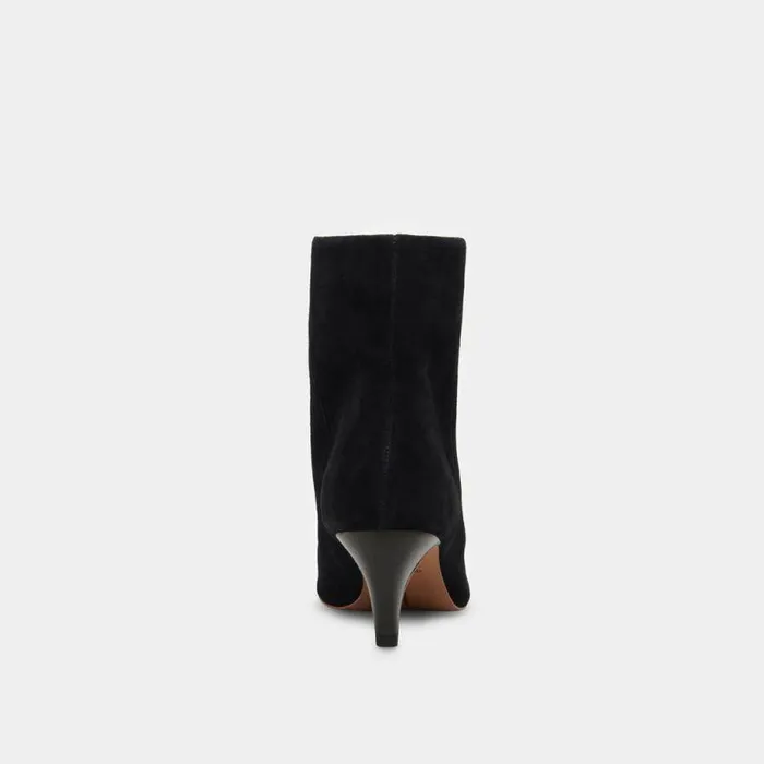 Boots and Booties Shop Dolce Vita Dee Wide Booties Nero Suede Women039s Booties With Kitten Heel Nero Suede
