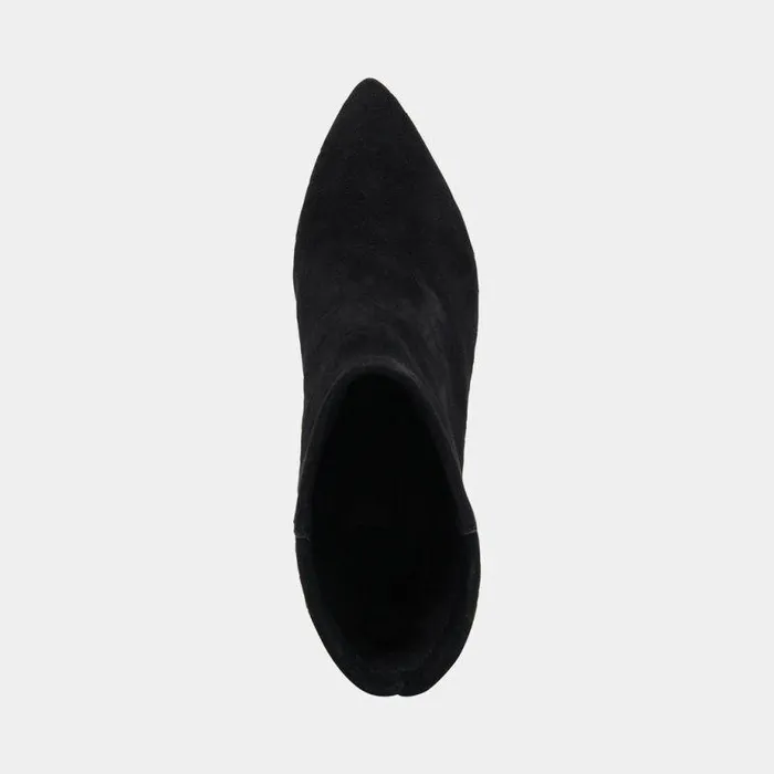 Boots and Booties Shop Dolce Vita Dee Wide Booties Nero Suede Women039s Booties With Kitten Heel Nero Suede