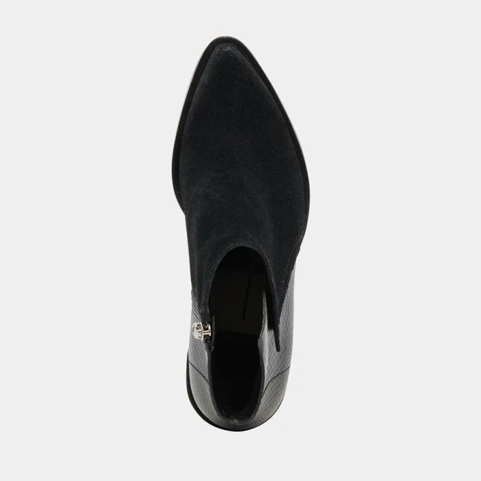 Boots and Booties Shop Dolce Vita Deena Booties Black Multi Suede Black Multi Suede