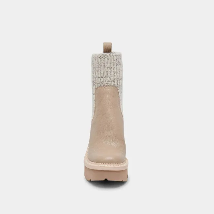 Boots and Booties Shop Dolce Vita Drago Boots Taupe Leather Taupe Leather