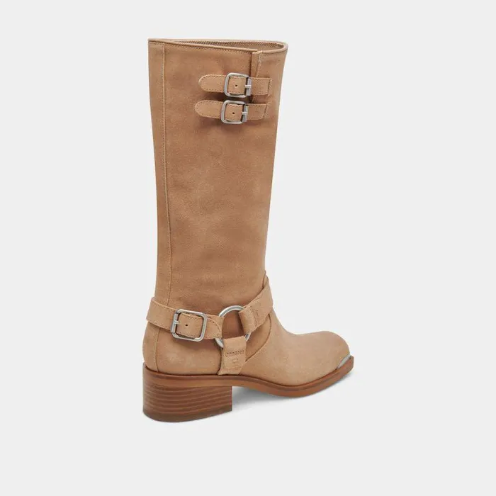 Boots and Booties Shop Dolce Vita Evi Boots Mushroom Suede Mushroom Suede