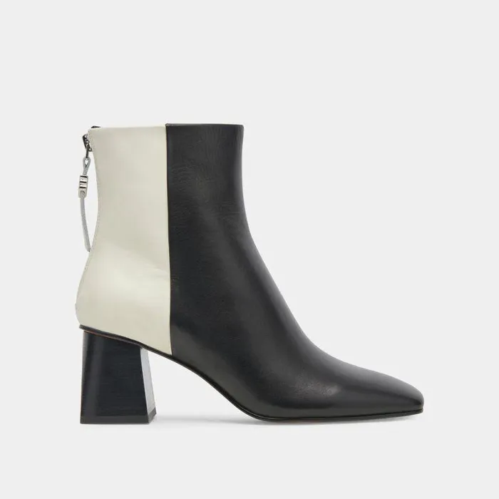 Boots and Booties Shop Dolce Vita Fifi H2o Booties Black White Leather Black White Leather Boots and Booties Shop Dolce Vita Fifi H2o Booties Black White Leather Black White Leather