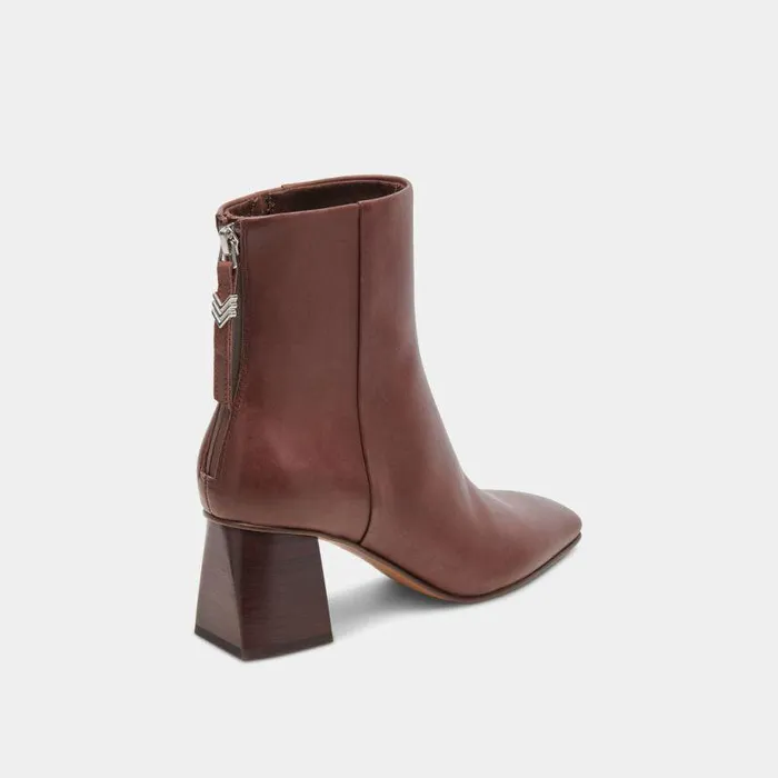 Boots and Booties Shop Dolce Vita Fifi H2o Wide Booties Chocolate Leather Chocolate Leather